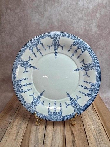 Ancienne assiette plate gien - assiette,