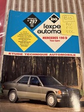 Revue Technique Mercedes 190 D 2.0 2.5 D 2.5 TD w 201 rta 190d Diesel Turbo W201