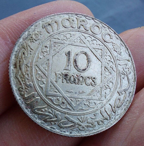 Maroc morocco francs - francs, argent