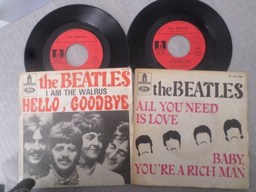 Deux tours les beatles all - 45,