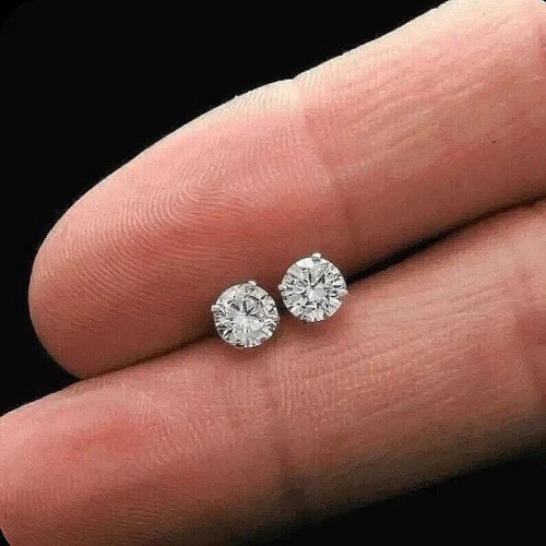 Boucles oreilles ct vvs1 - boucles, 2