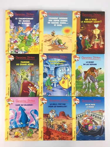 Geronimo stilton lot livres - geronimo,