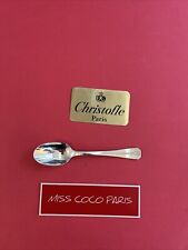 CUILLÈRE TABLE  CHRISTOFLE FRANCE ATLANTIDE 20,5 CM METAL ARGENT TRÈS BEL ETAT