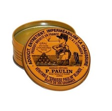 GRAISSE CUIR CHAUSSURES VERITABLE PAULIN BLONDE 200 ML ADOUCIT IMPERMEABILISANT
