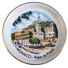 Porcelaine " MONACO - Palais Du Prince " Collection Céramique Régionaliste Rare