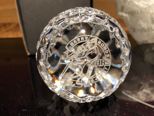 Waterford crystal barry bonds - barry,