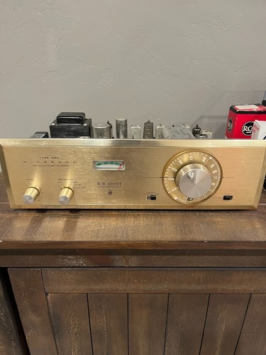 Scott 350b stereo tube - hh,