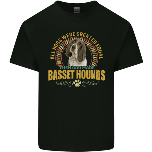 Shirt pour enfants basset - un,