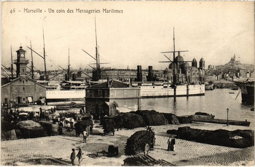 Cpa marseille coin des - marseille,
