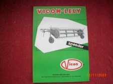 PROSPECT US   PUBLICITAIRE   FANEUSE  VICON - LELY  TYPE " SPEEDER"