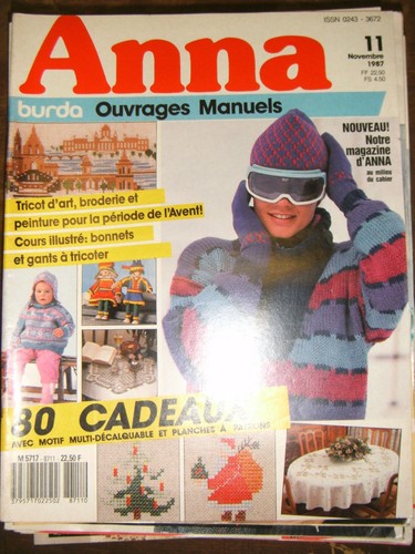 Anna burda ouvrages manuels - anna,
