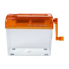 Mini Broyeur De Papier Portable à Manivelle, Pour Reçus, Factures, Portrait