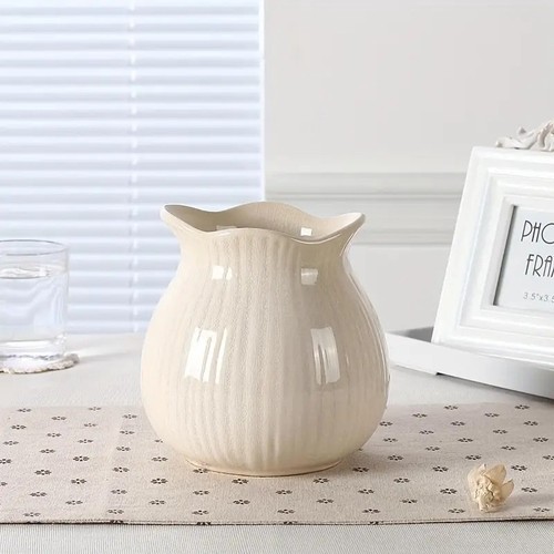 French vintage ceramic vase - vintage, |