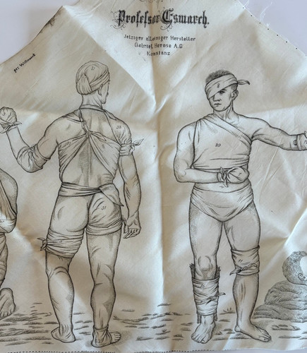 Ww1 mouchoir d - ww1, d'instruction