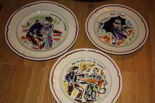 3  Assiettes  parlantes  MBFA