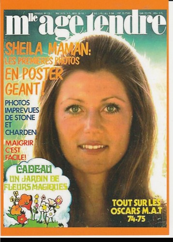 Sheila carte postale mat - sheila, n°