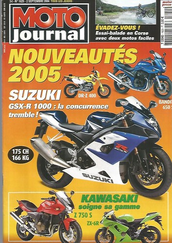 Moto journal 1629 suz - n°1629, gsx-r