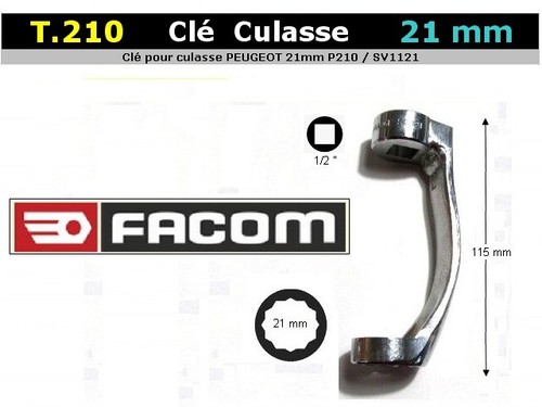 Clé pour vis culasse - pour,