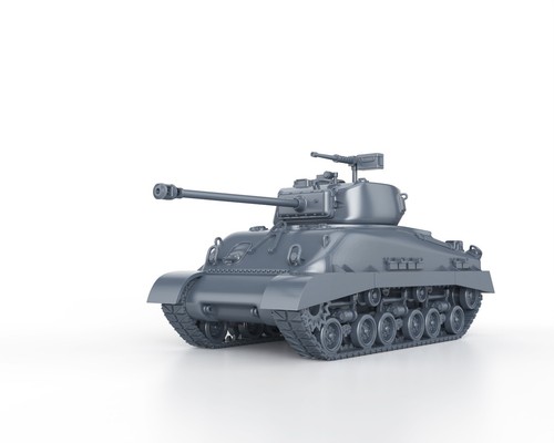 Wwii sherman m4a1 w - us,