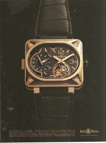 Publicite montre bell - publicite, ross