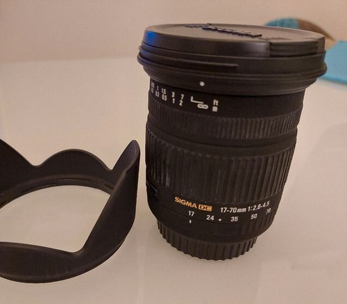 Objectif sigma 70mm - objectif, 17-70mm