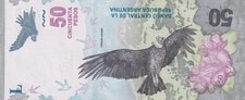50 Pesos Condor -  Montagne -