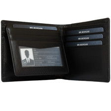 Portefeuille Cuir Noir