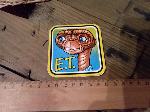 Ancien autocollant t - ancien, e.t