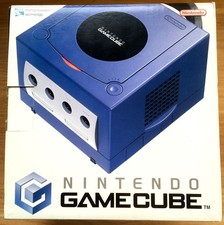 CONSOLE NINTENDO GAMECUBE VIOLETTE PAL EURO - BOÎTE VIDE 100% ORIGINALE - Empty