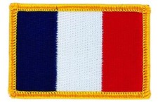 Patch écusson brodé drapeau - brodé,