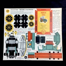 MAQUETTE BOLIDES D'AUTREFOIS 17 - TACOT SHELL BERRE CARTON MARCUS 1873