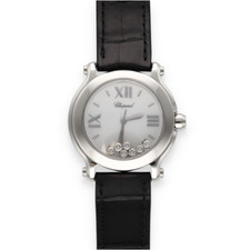 Montre Chopard Happy Sport 36 mm Quartz diamants. Ref : 27/8475-3001 de 2011