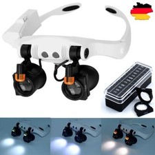 Loupe d'horloger LED 3x-25x