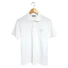 Dior T-shirt polo à logo CD M