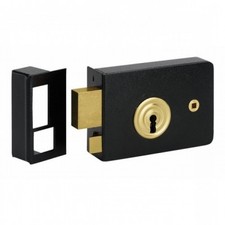 Serrure de portail en applique