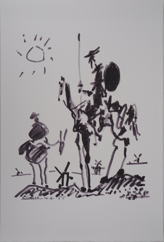 Pablo picasso don - picasso, quichotte