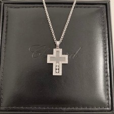 Collier croix Chopard Happy