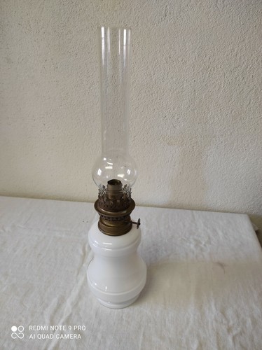 Ancienne lampe pétrole en - lampe,
