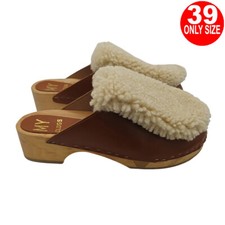 MULES BASSES En Vrai Bois -