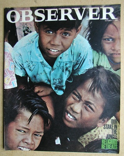 The observer magazine october - the,