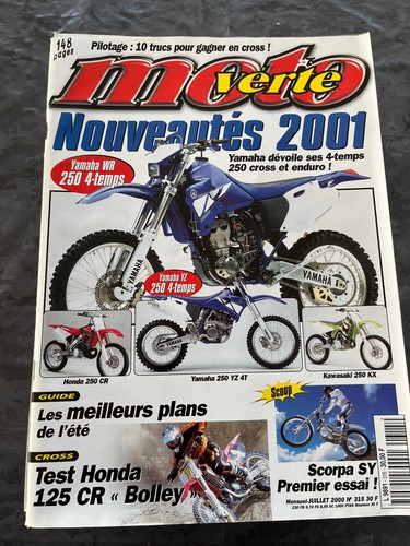Moto verte 315 revue - verte,