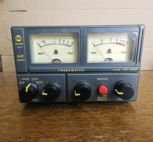 Zetagi 1000 swr pwr - pwr, ros