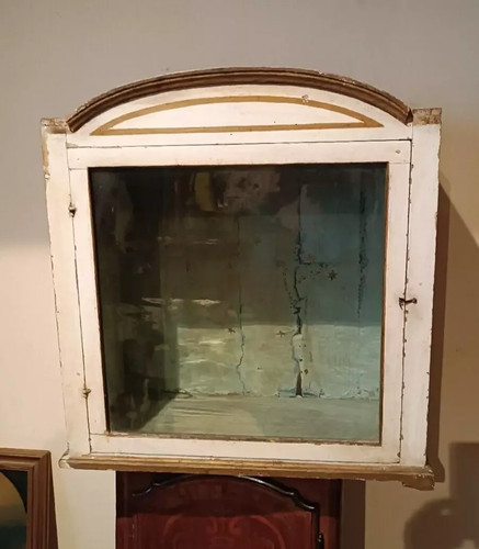 Vitrine bois laqué et - en,