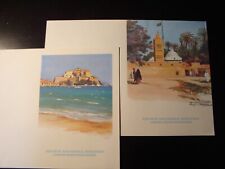 2 menus compagnie de navigation SNCM - illustration roger chapelet