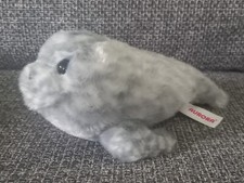 A9 Peluche phoque blanc gris
