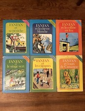 6 albums livres anciens Fanfan