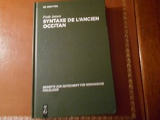 SYNTAXE DE L'ANCIEN OCCITAN