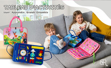 Busy Board Montessori 8 Pages