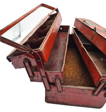 Ancienne caisse à outils
