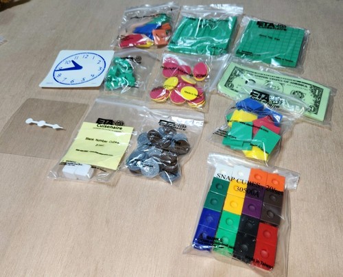 Math manipulatives set - math,